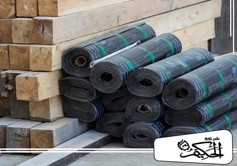 عزل الاسطح بالرولات في عجمان 0547842313 شركة الحكيم تخزين لفافات العزل المعدة لعزل الأسطح في عجمان، لاستخدامها في المشاريع الكبيرة لاحقاً.