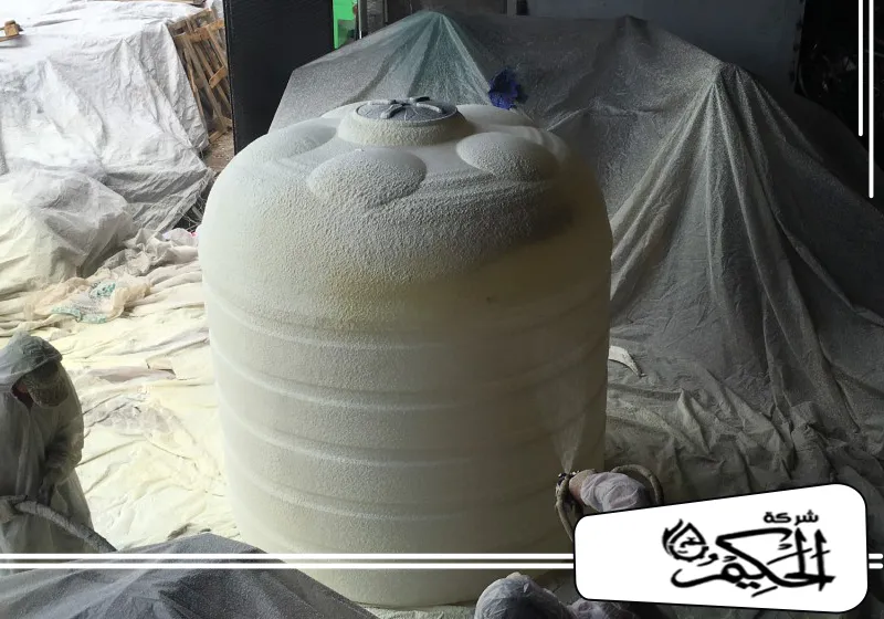 شركة عزل الخزانات في راس الخيمة 0547842313 شركة الحكيم عملية عزل الخزانات في راس الخيمة باستخدام مواد عازلة لحمايته من العوامل البيئية.