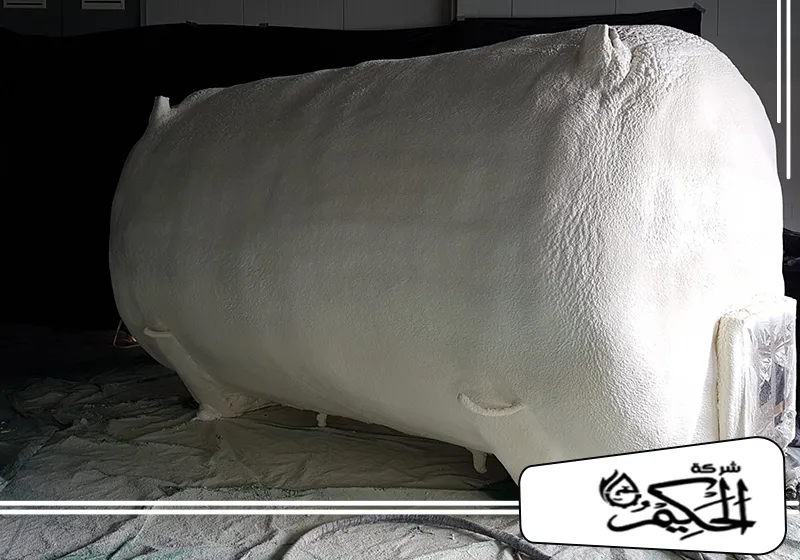 عزل خزانات المياه الخرسانية في ام القيوين 0547842313 الحكيم عوازل الفوم للخزانات يتم استخدامها على أنواع الخزانات المختلفة لحمايتها من العوامل الجوية.